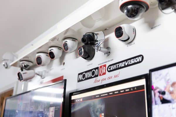 CCTV surveilance cameras for construction