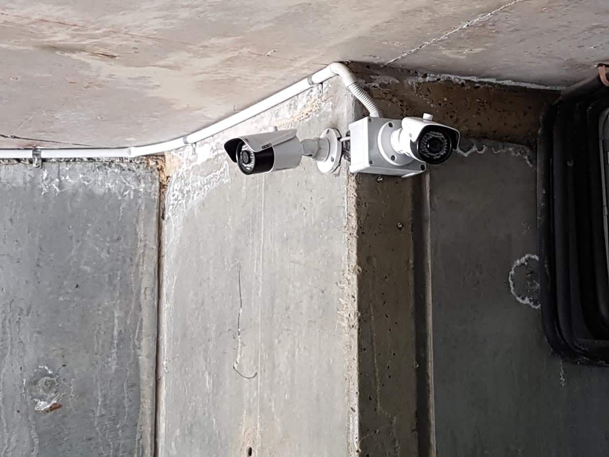 CCTV Cameras in Carpark Hawthon Apartment