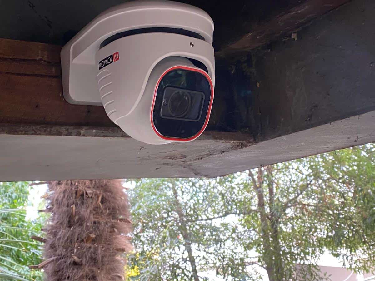 Home security camera installation for richmond warehouse home